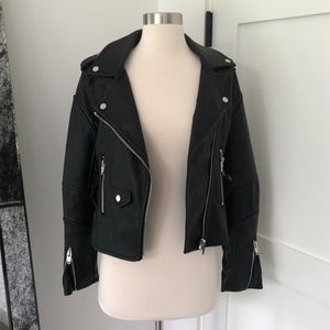 BlankNYC Faux Leather Moto Jacket